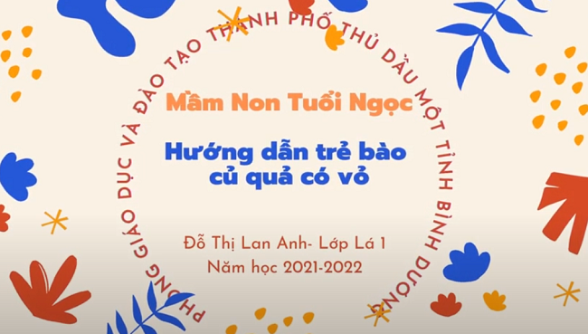 HD: BÀO CỦ QUẢ CÓ VỎ CÔ ĐỖ THỊ LAN ANH