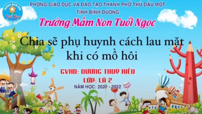 TTVS:LAU MẶT KHI CÓ MỒ HÔI_CÔ DƯƠNG THÚY KIỀU