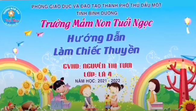 TH:HD LÀM CHIẾC THUYỀN_CÔ NGUYỄN THỊ TƯƠI