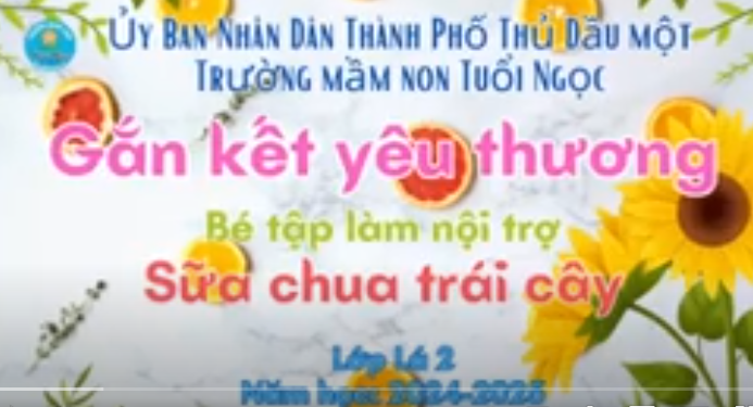 Sữa Chua Trái Cây -Lá 2