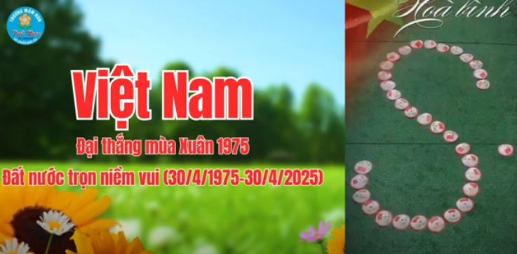 CHÀO MỪNG 50 NĂM GIẢI PHÓNG MIỀN NAM - LÁ 2